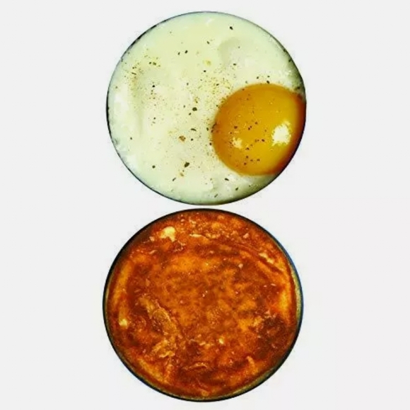 Norpro Nonstick Round Pancake Egg Rings, Set of 2 (981) Pack 1 - Picture 2 of 4